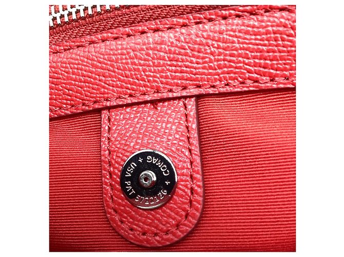 Borsa Coach Mini Christie Carryall in pelle rossa - vista 11