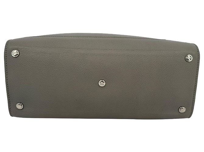 mala Givenchy Horizon em pele cinzenta - vista 5