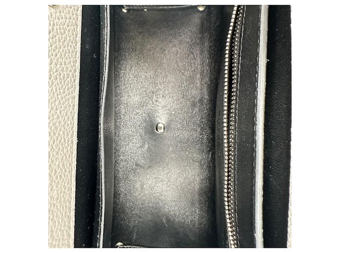 mala Givenchy Horizon em pele cinzenta - vista 7