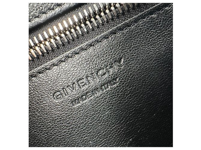 mala Givenchy Horizon em pele cinzenta - vista 8