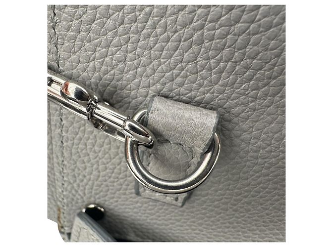 mala Givenchy Horizon em pele cinzenta - vista 9
