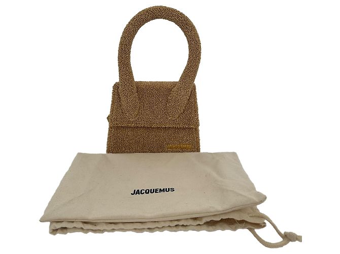 Jacquemus Le Chiquito aus brauner Raffia - Ansicht 11