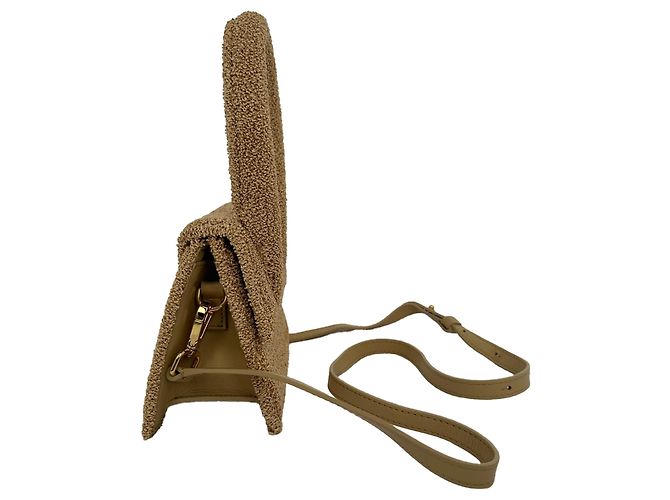Jacquemus Le Chiquito aus brauner Raffia - Ansicht 3