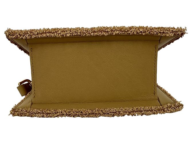 Jacquemus Le Chiquito aus brauner Raffia - Ansicht 5