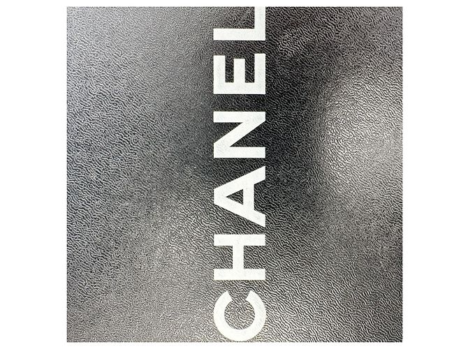 Espadrillas Chanel con logo CC intrecciato in pelle nera - vista 14