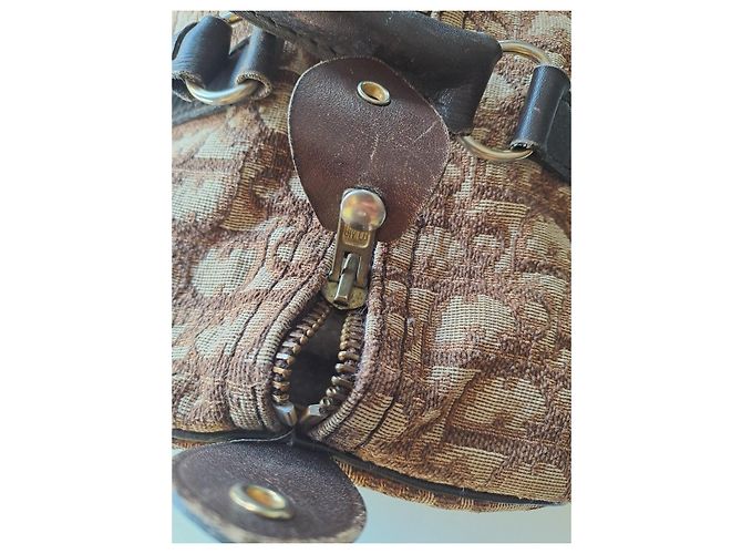 Dior Monogram Bowling Bag aus Canvas - Ansicht 10