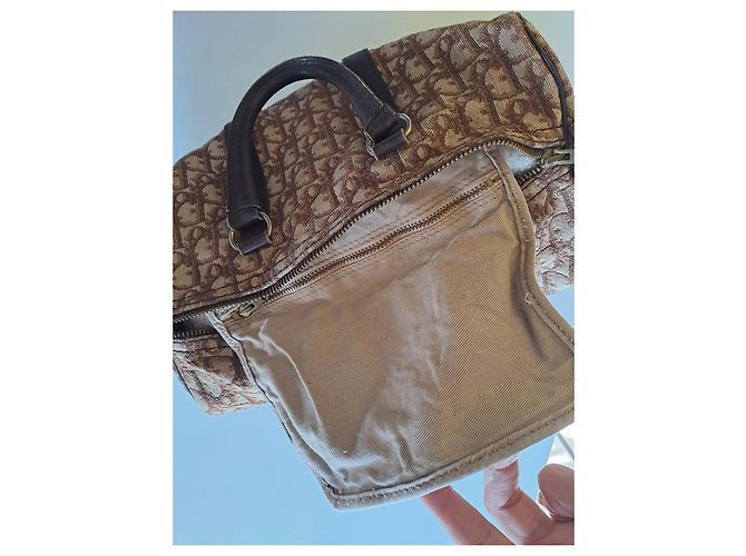 Dior Monogram Bowling Bag aus Canvas - Ansicht 11