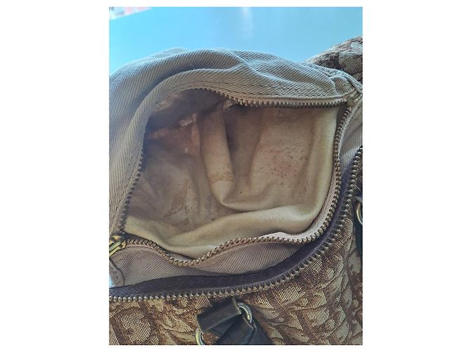 Dior Monogram Bowling Bag aus Canvas - Ansicht 13
