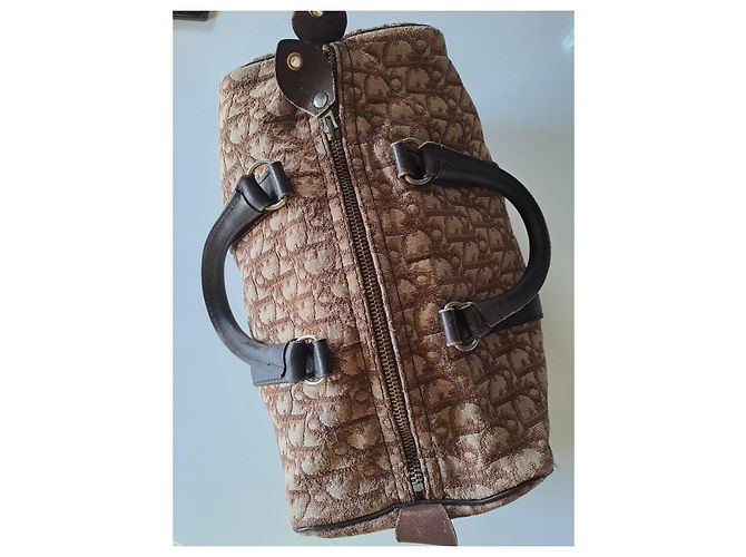 Dior Monogram Bowling Bag aus Canvas - Ansicht 2
