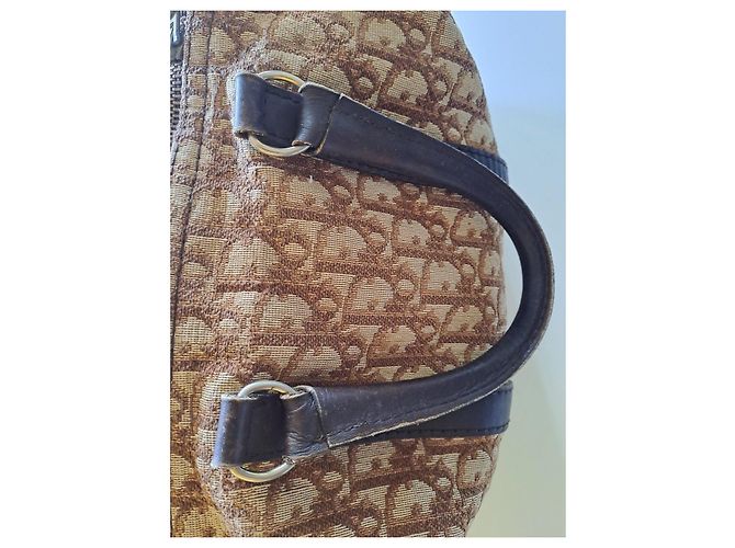 Dior Monogram Bowling Bag aus Canvas - Ansicht 4