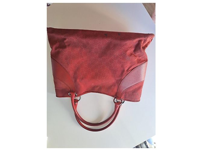 Gucci GG Monogramm Canvas Shopper - Rot - Ansicht 15