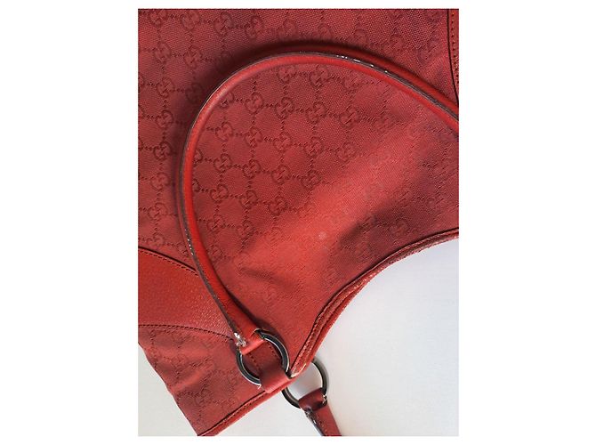 Gucci GG Monogramm Canvas Shopper - Rot - Ansicht 17