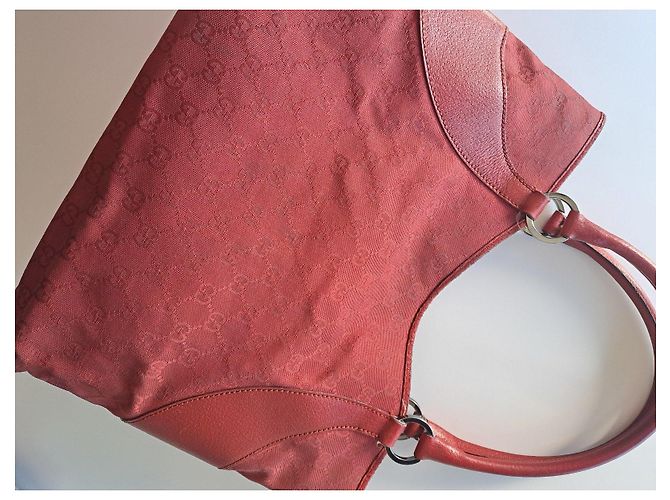 Gucci GG Monogramm Canvas Shopper - Rot - Ansicht 4