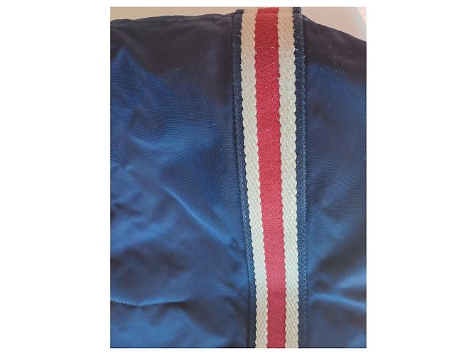 Borsa shopper Gucci in nylon e tela - vista 18