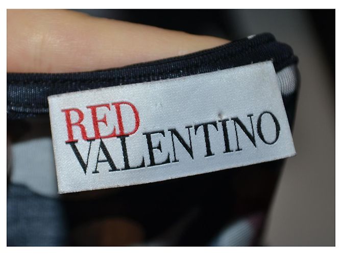 Red Valentino Vestido Estampado de Leopardo y Rayas - vista 5