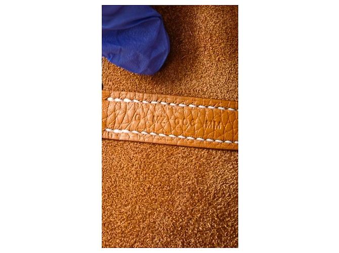 Hermès Picotin Lock 18 Taurillon Clemence Mala Gold - vista 7