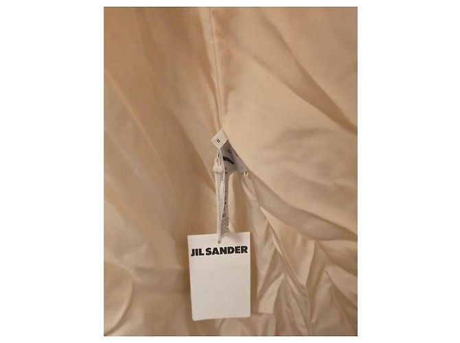 Jil Sander Abrigo largo de piel sintética y mohair - vista 8