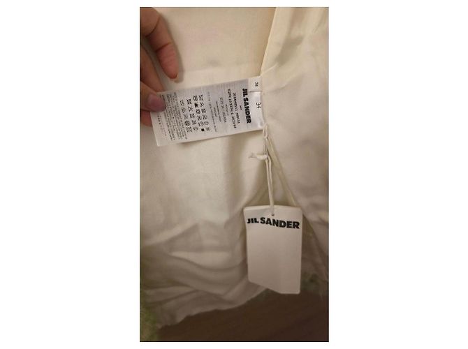 Abrigo Jil Sander de mohair de pelo largo - Verde Pistacho - vista 4