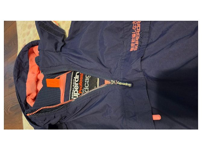Giacca Superdry Professional The Windcagoule - Blu Navy - vista 7