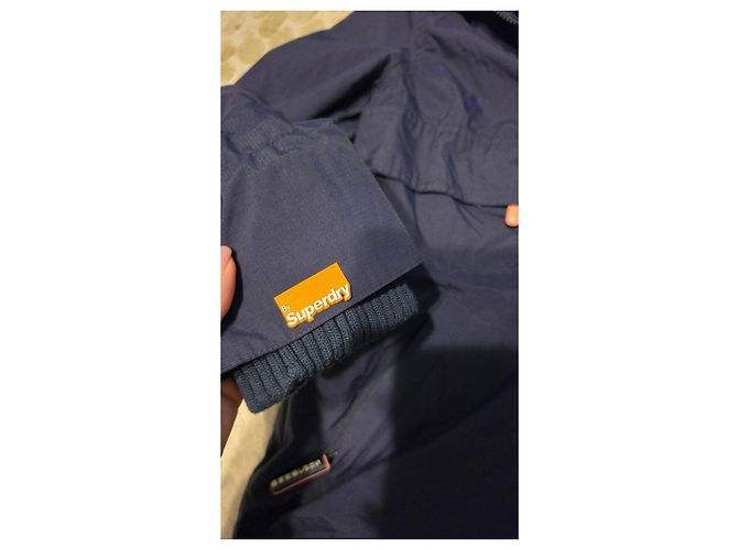 Giacca Superdry Professional The Windcagoule - Blu Navy - vista 8