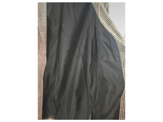 Blazer a quadri ASOS con strisce tricolore - vista 7