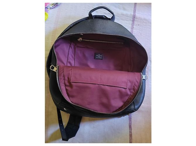 Coach Mochila Louis Vuitton Monogram Couro Preto - vista 4