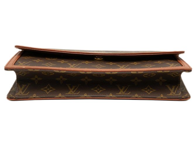 Borsa a pochette Louis Vuitton Monogram Pochette Dame GM marrone - vista 3