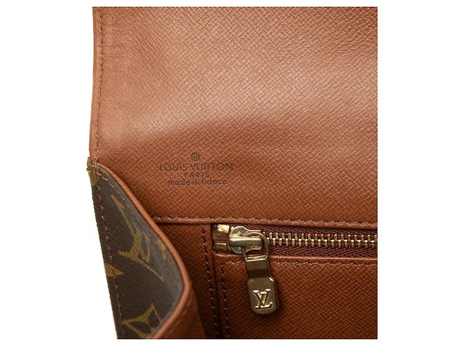 Borsa a pochette Louis Vuitton Monogram Pochette Dame GM marrone - vista 5