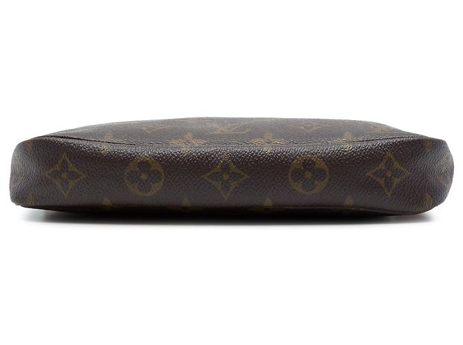 Borsa a tracolla Louis Vuitton Monogram Pochette Accessoires Marrone - vista 3