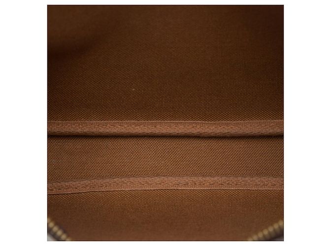 Borsa a tracolla Louis Vuitton Monogram Pochette Accessoires Marrone - vista 4