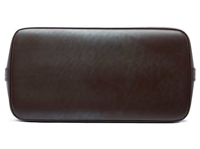 Borsa Louis Vuitton Alma MM Damier Ebene Marrone - vista 3