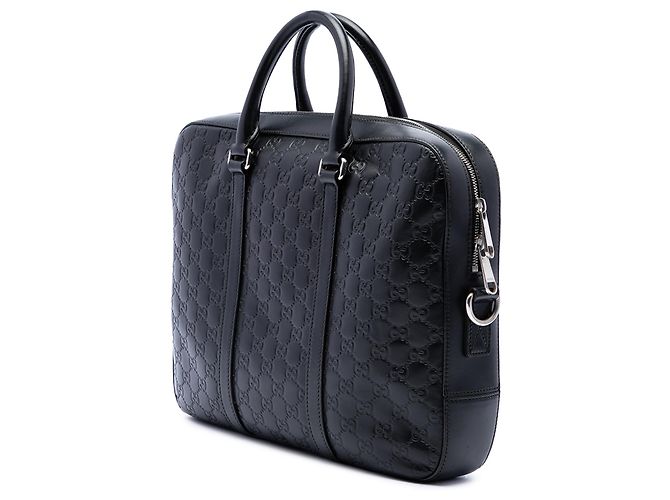 Borsa Business Gucci Guccissima Nera - vista 2