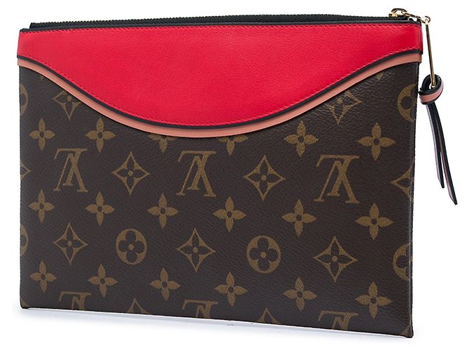 Borsa a pochette Louis Vuitton Monogram Pochette Tuileries Marrone - vista 2