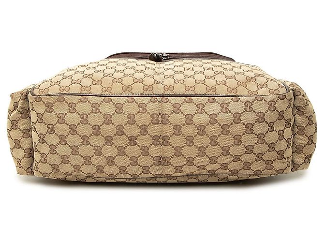 Borsa fasciatoio Gucci GG Canvas Beige - vista 3