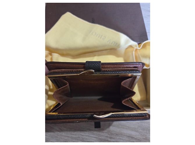 Louis Vuitton carteira Monogram toile castanha - vista 4