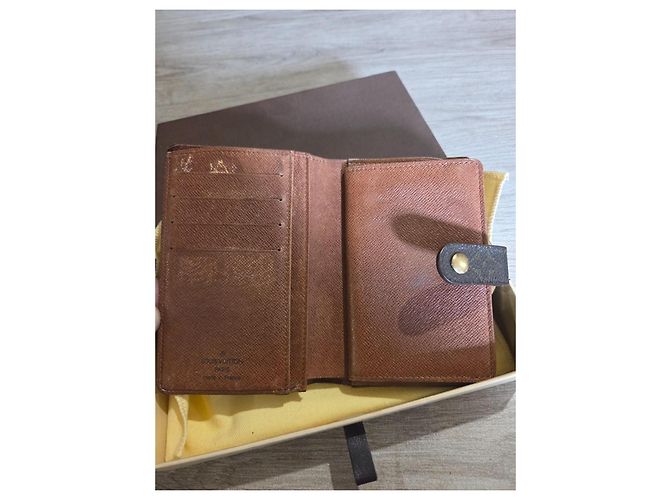 Louis Vuitton carteira Monogram toile castanha - vista 5
