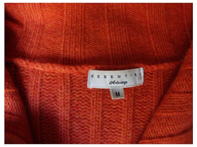 Essentiel Antwerp Strickjacke in Orange - Ansicht 2