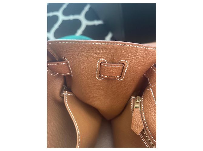 Hermès Hermes Borsa Kelly Pelle Marrone - vista 17