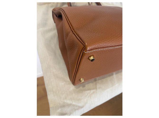 Hermès Hermes Borsa Kelly Pelle Marrone - vista 19