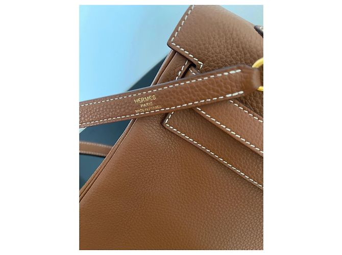 Hermès Hermes Borsa Kelly Pelle Marrone - vista 7