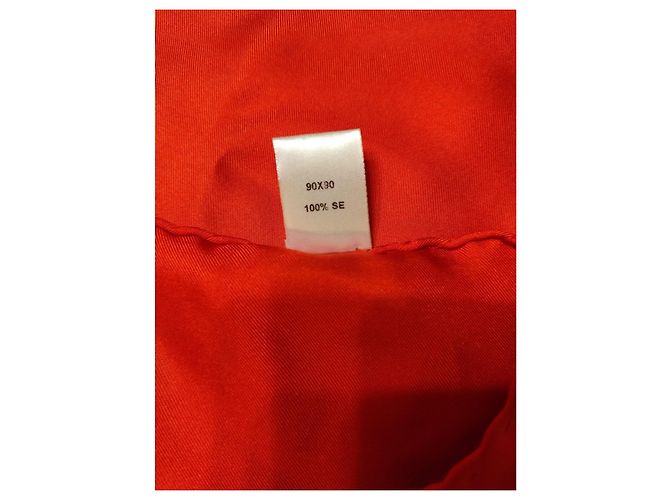 Gucci Seidenschal rot 90x90 - Ansicht 4