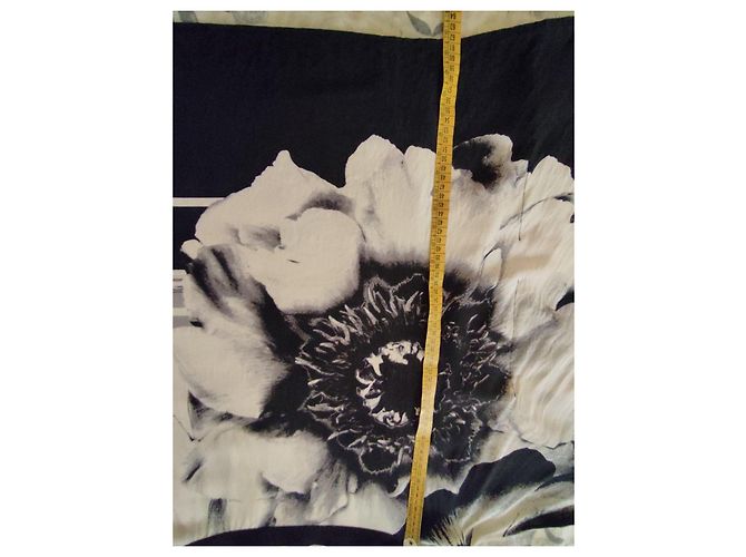 Top Roberto Cavalli Class de seda estampado floral - vista 10