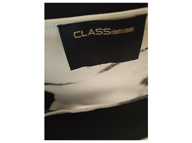 Top Roberto Cavalli Class de seda estampado floral - vista 6