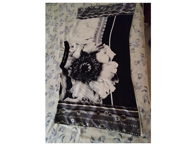 Top Roberto Cavalli Class de seda estampado floral - vista 7
