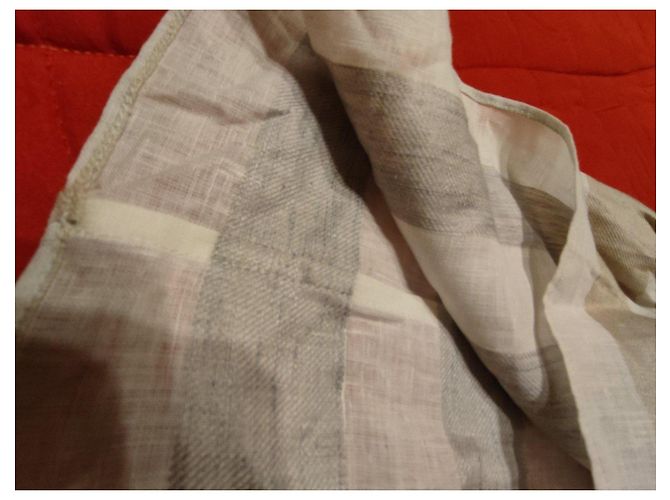 Autre Marque Crida Gestreiftes langes Leinenkleid - Ansicht 3
