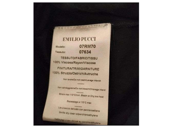 Emilio Pucci Top com Penas e Cristais - vista 5