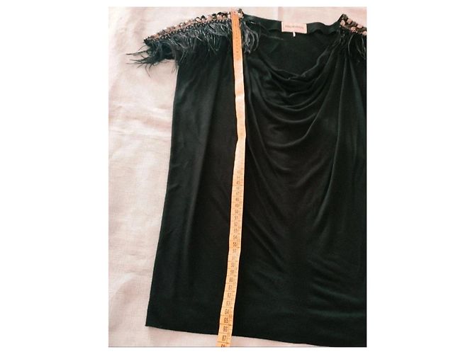 Emilio Pucci Top com Penas e Cristais - vista 8