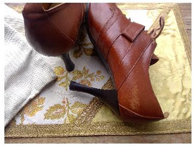 Hermès Braune Leder-Schnürstiefeletten - Ansicht 11