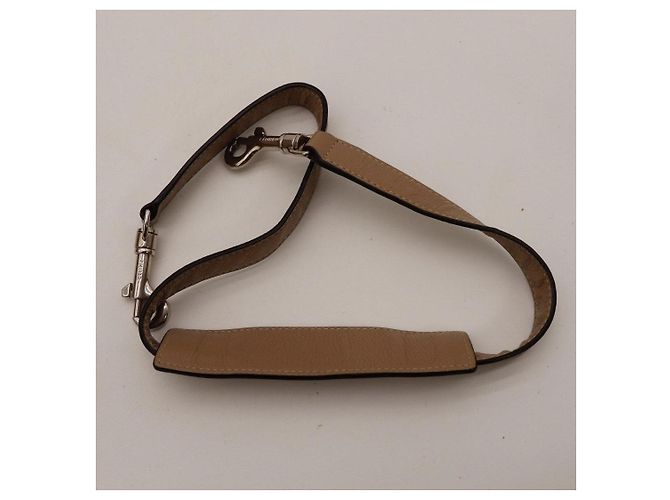 Trapèze Céline Celine Trapeze Borsa in pelle e camoscio beige - vista 7