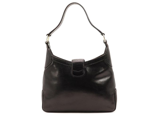 Céline Celine Borsa a tracolla in pelle nera - vista 3